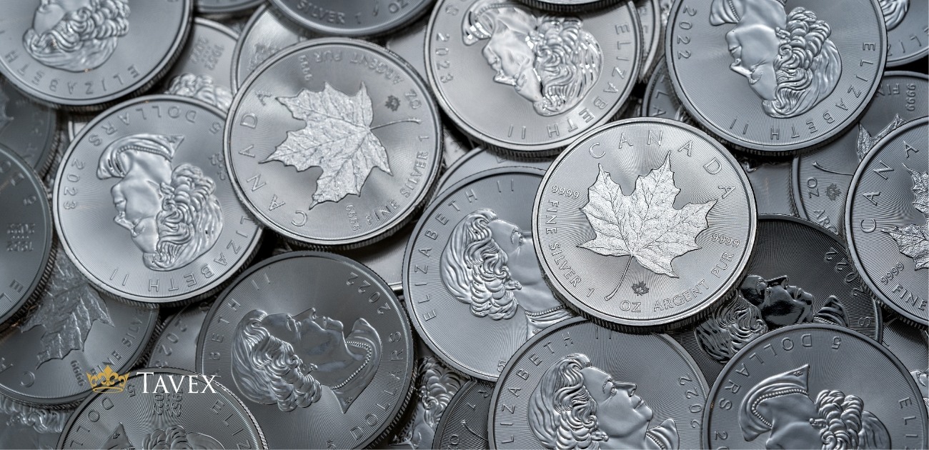 сребро и платина, сребърни монети